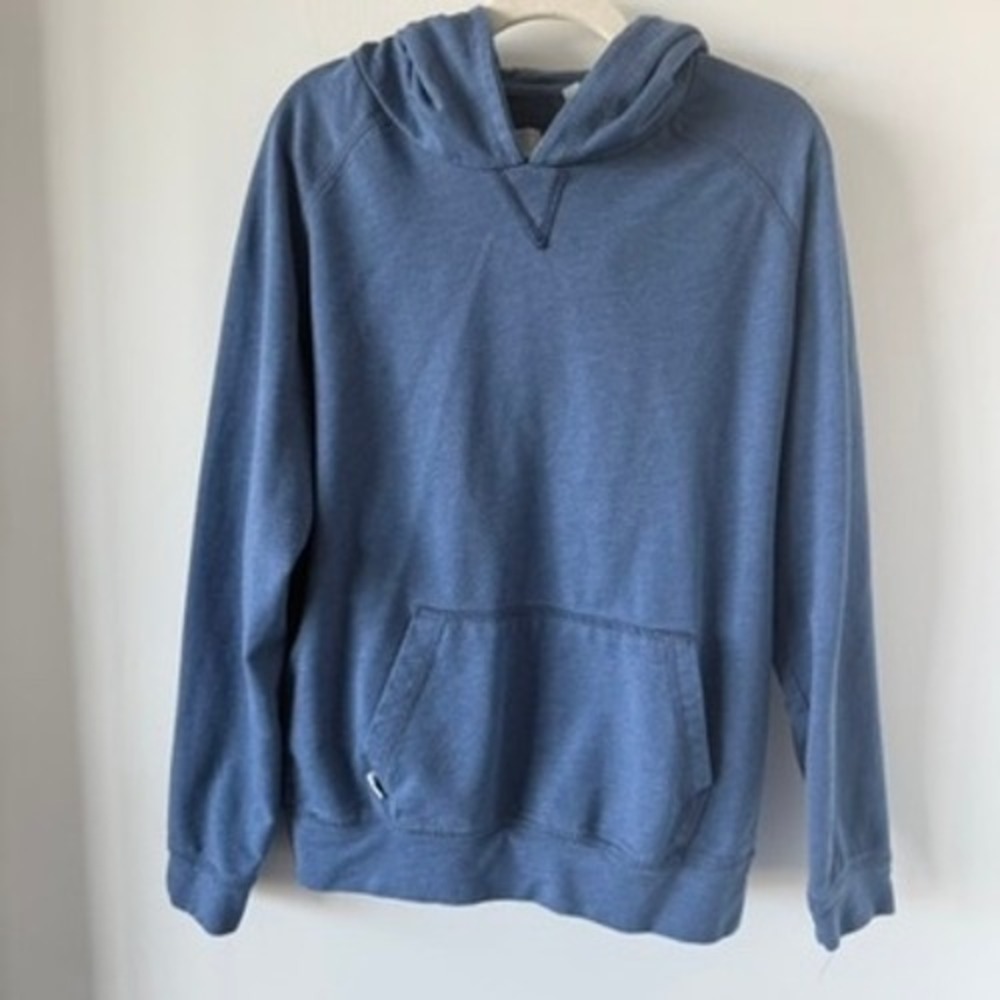 Johnnie-O Kids Easty Hoodie Lake Blue Hangin Out Sweatshirt Size 12 JBHD100050